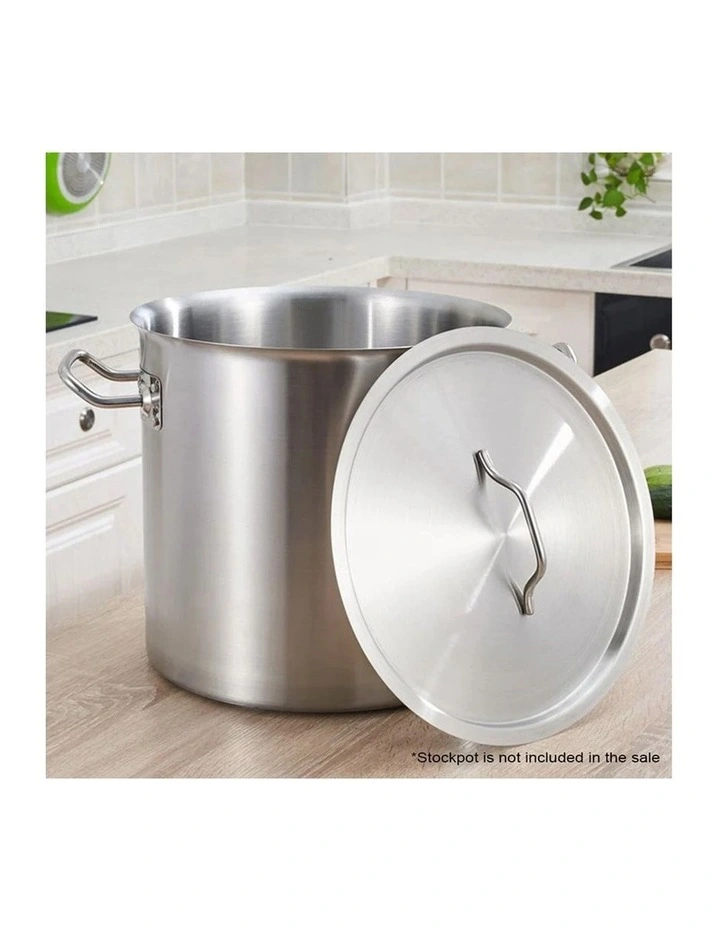 SOGA Stainless Steel Stock Pot 40cm Lid Only image 6