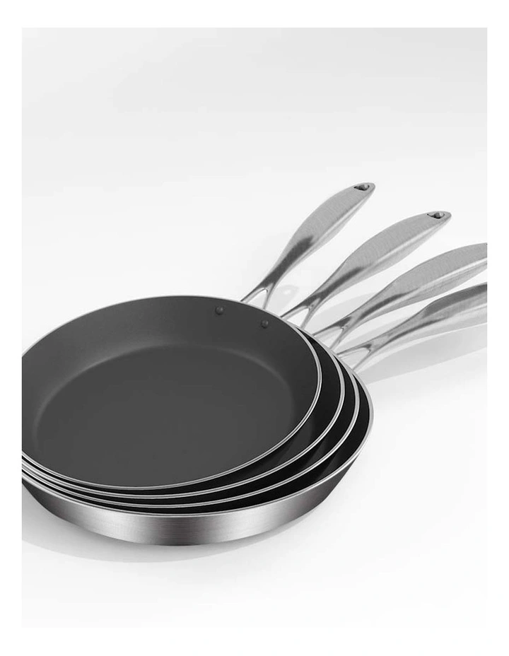 SOGA Stainless Steel Non-Stick Induction Fry Pan 20cm image 7