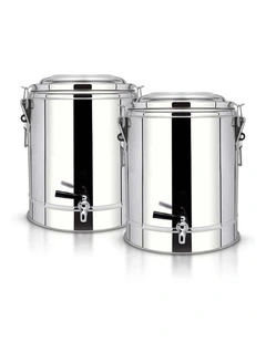 SOGA 2X Stainless Steel Insulated Beverage Dispenser with Tap 30L