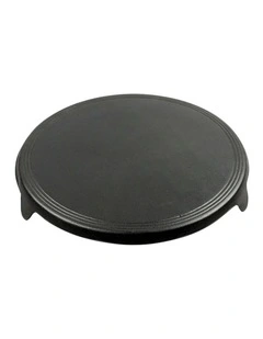 SOGA Reversible Round Cast Iron Crepe Pan 33cm