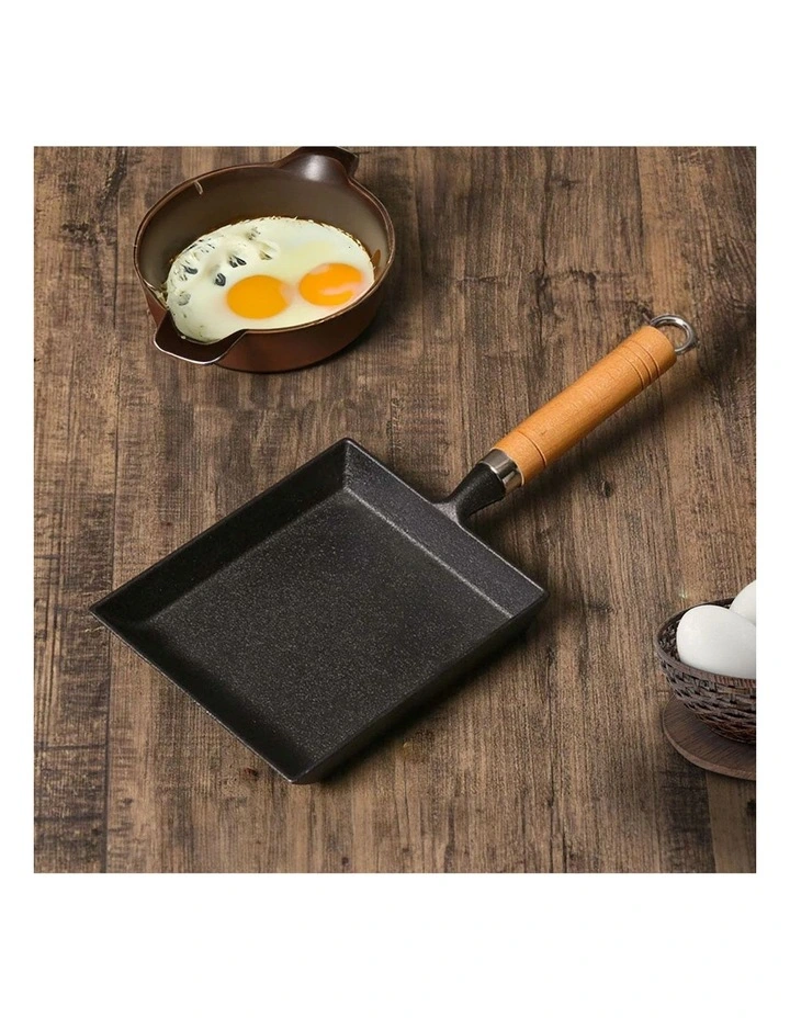 SOGA Cast Iron Tamagoyaki Fry Pan image 2