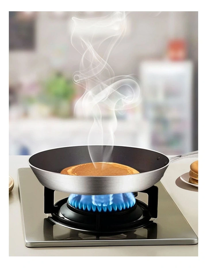 SOGA Stainless Steel Non-Stick Induction Fry Pan Set 26cm & 32cm image 3