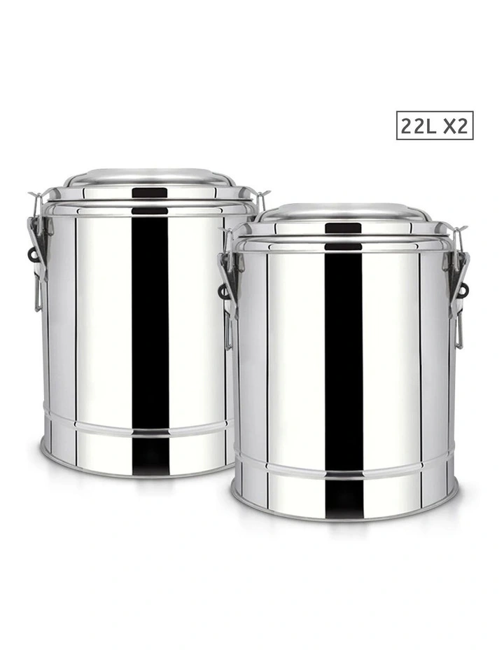 SOGA 2X Stainless Steel Insulated Beverage Container 22L image 1