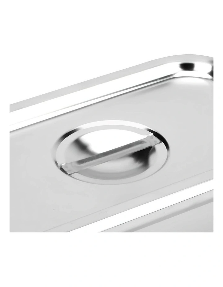 SOGA Stainless Steel Gastronorm Pan Lid 1/3 image 2