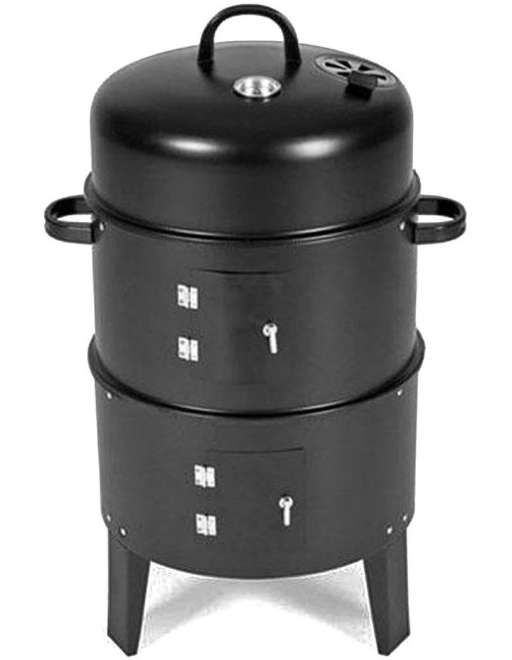 SOGA 3-in-1 Outdoor Charcoal BBQ Grill and Smoker image 1