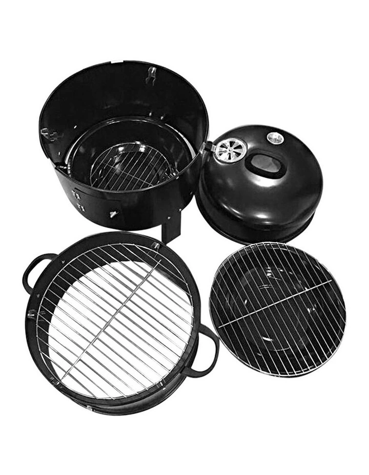 SOGA 3-in-1 Outdoor Charcoal BBQ Grill and Smoker image 3