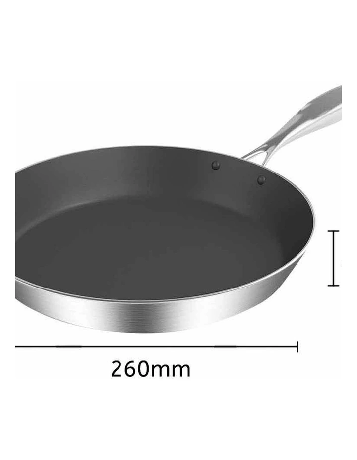 SOGA Stainless Steel Non-Stick Induction Fry Pan 26cm image 5