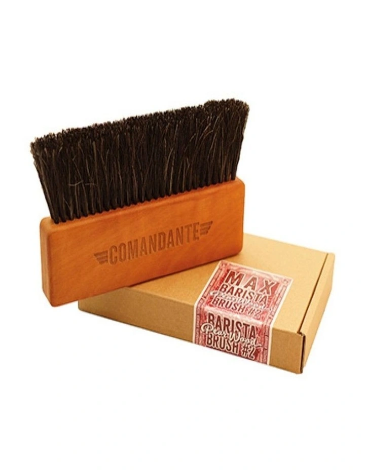 Comandante Barista Brush - Brush #2 - Pear Wood image 1