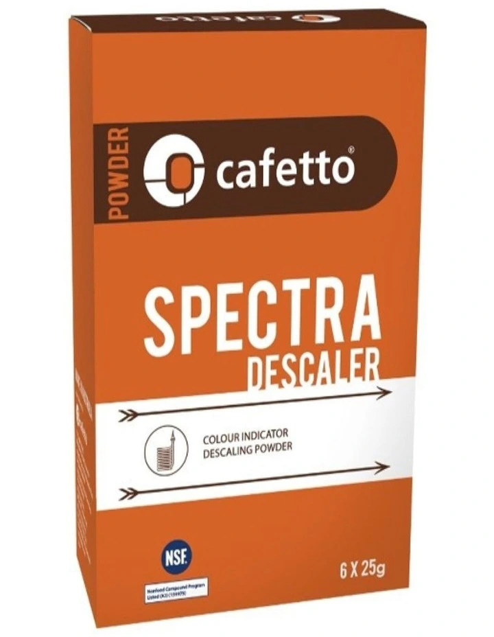 Cafetto Spectra Descaler - 6 x 25g Sachets image 1