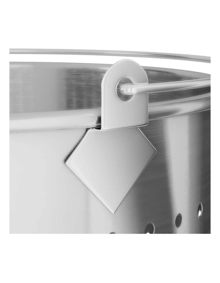 SOGA 2X 18/10 Stainless Steel Perforated Stock Pot Basket 21L image 6