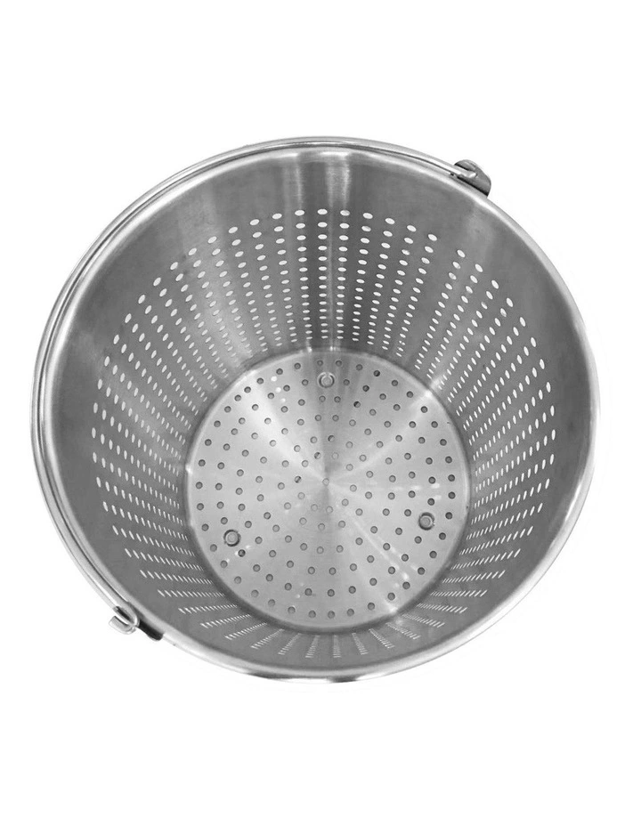 SOGA 18/10 Stainless Steel 71L Perforated Stock Pot Basket image 3
