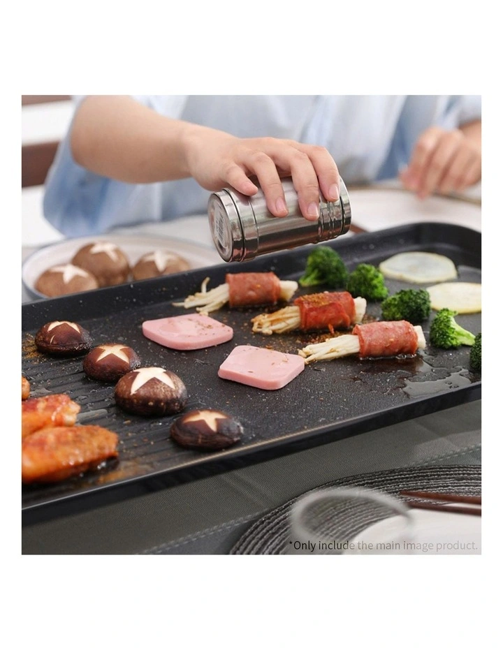 SOGA 48cm Electric Non-Stick BBQ Grill Plate for 3-5 People image 4