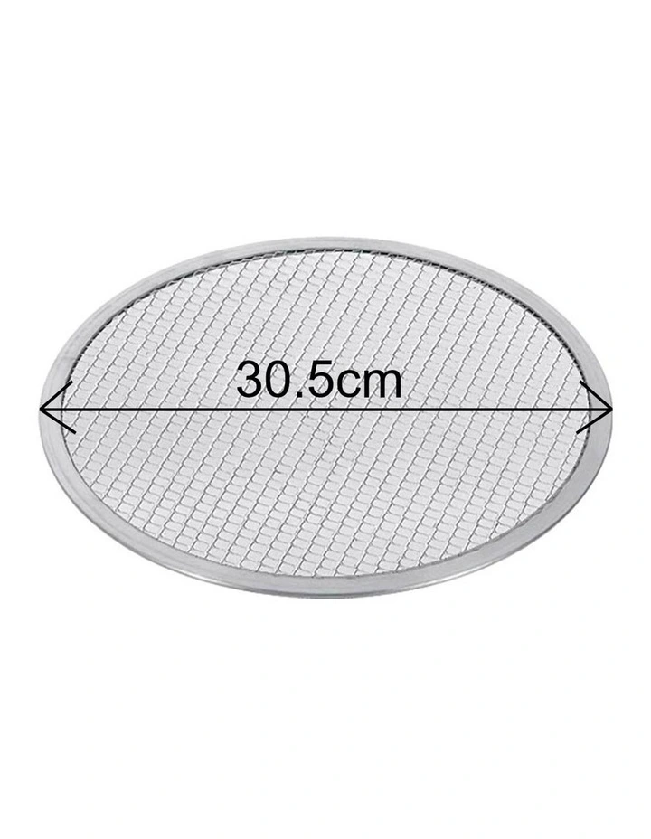 SOGA 12-Inch Aluminium Pizza Screen Non-Stick Round Baking Pan image 5