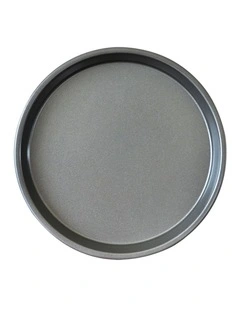 SOGA 10-Inch Black Steel Pizza Tray Round Non-Stick Baking Pan