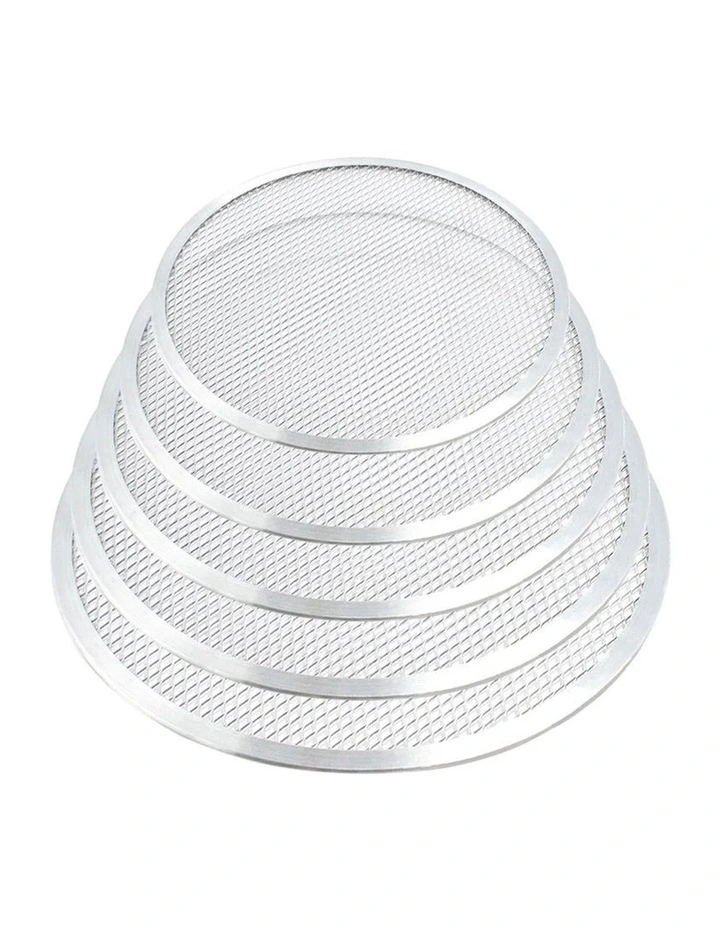 SOGA Round Aluminium Non-Stick Pizza Screen Set image 1
