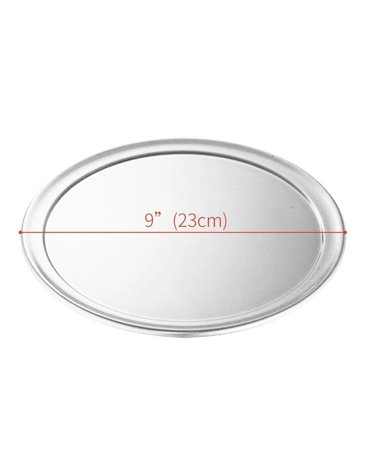 SOGA 9-Inch Aluminium Pizza Tray Round Baking Pan image 2
