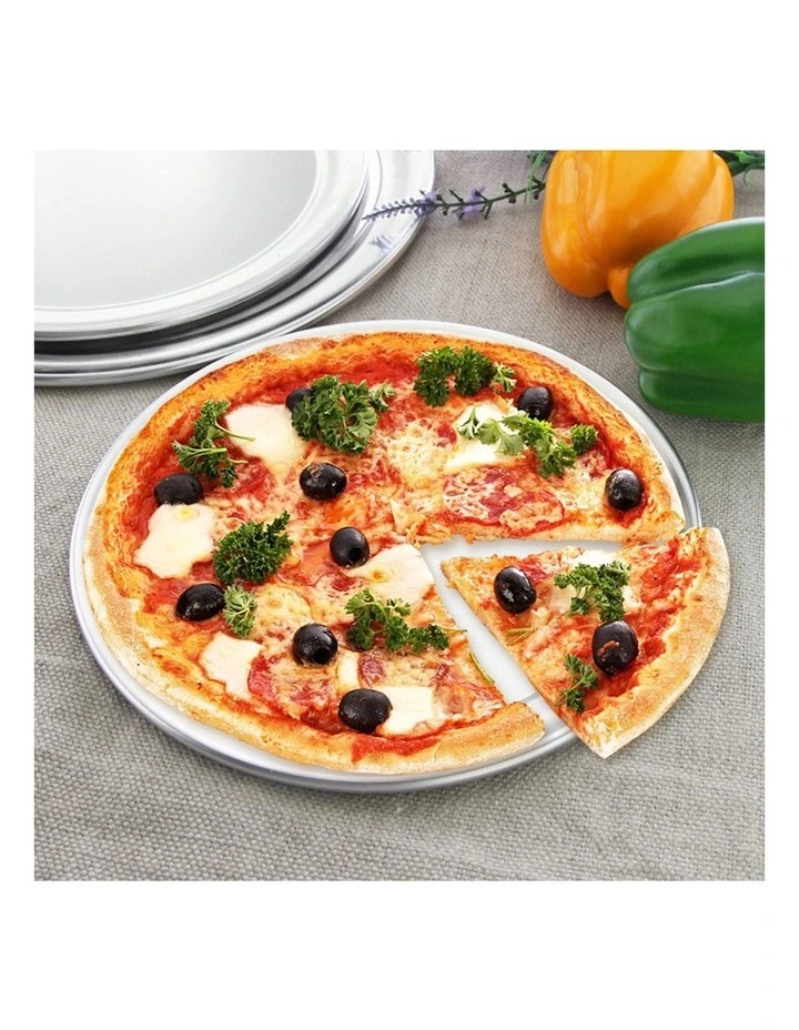 SOGA 9-Inch Aluminium Pizza Tray Round Baking Pan image 4