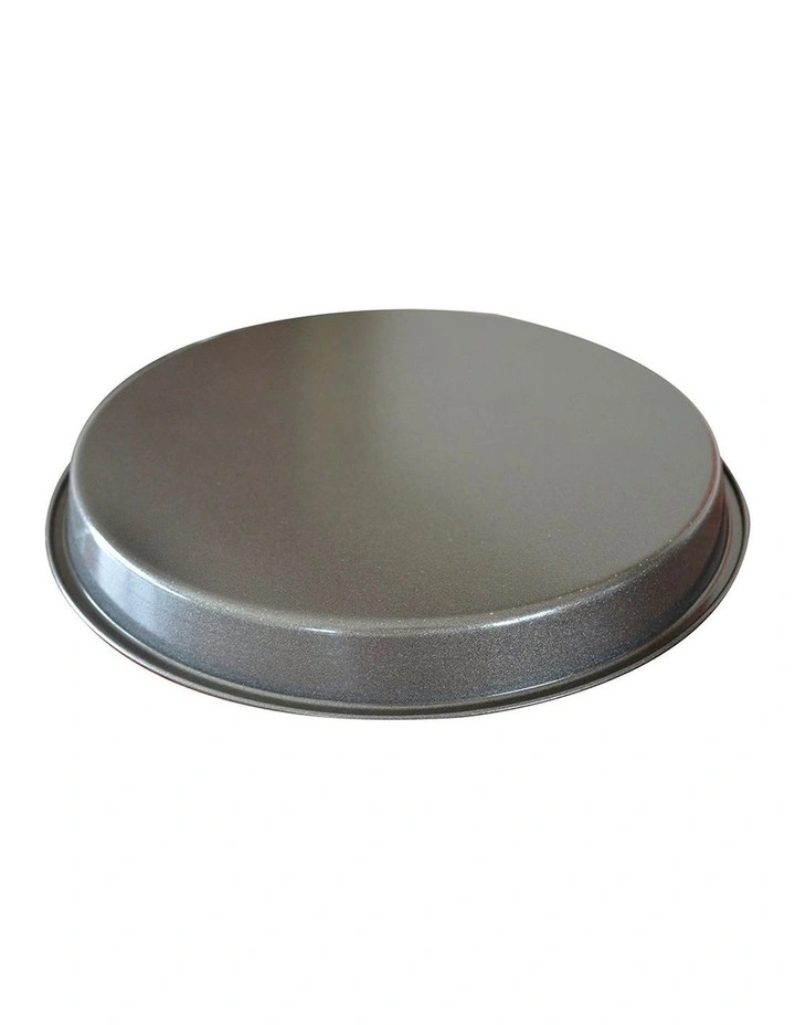 SOGA 2 Pack 9 Inch Round Black Steel Non-Stick Pizza Trays image 2