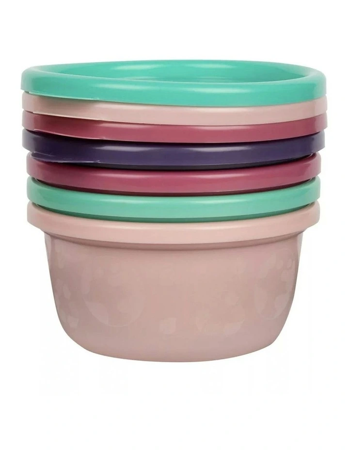 4pc Green Grown 8oz/236ml Toddler/Kids/Children's Eating Bowls 9m Assorted image 4