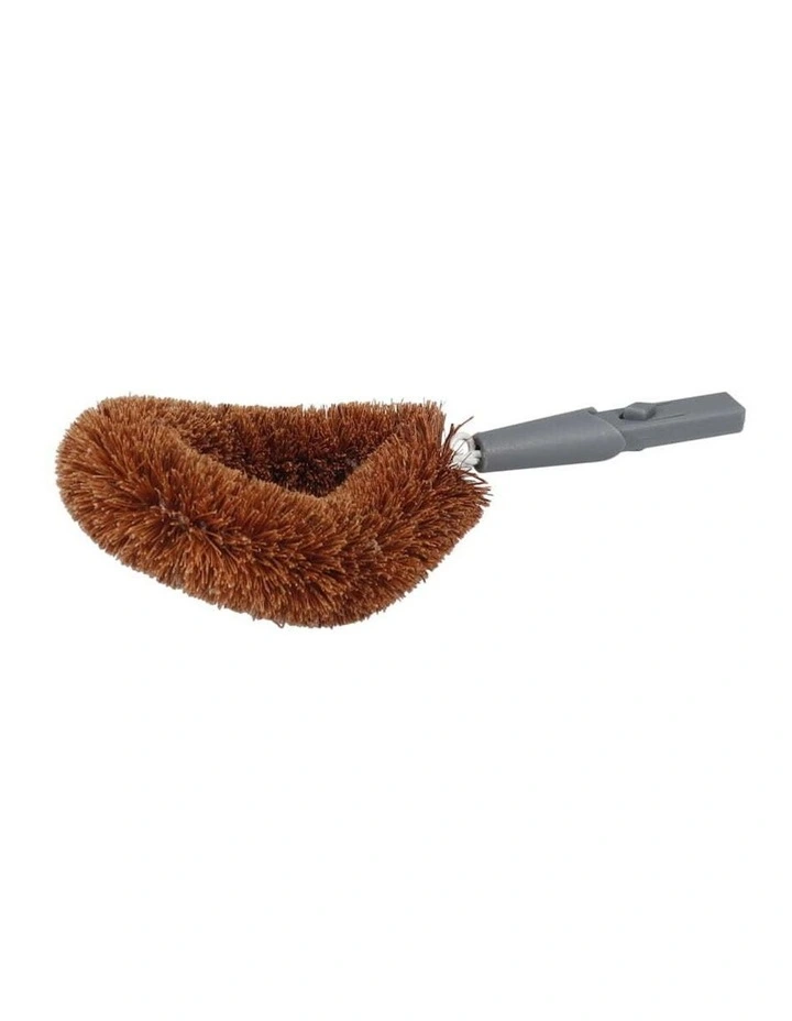 Eco Basics 20.5cm Coconut Dish/Pot Brush Refills Kitchen Cleaning Nylon Bristle image 2