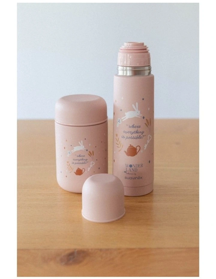 Wonderland Thermos 500ml - Pink image 3