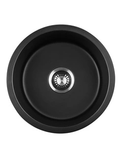 Welba Kitchen Sink Basin Granite Stone Sinks Single Bowl 430x430mm