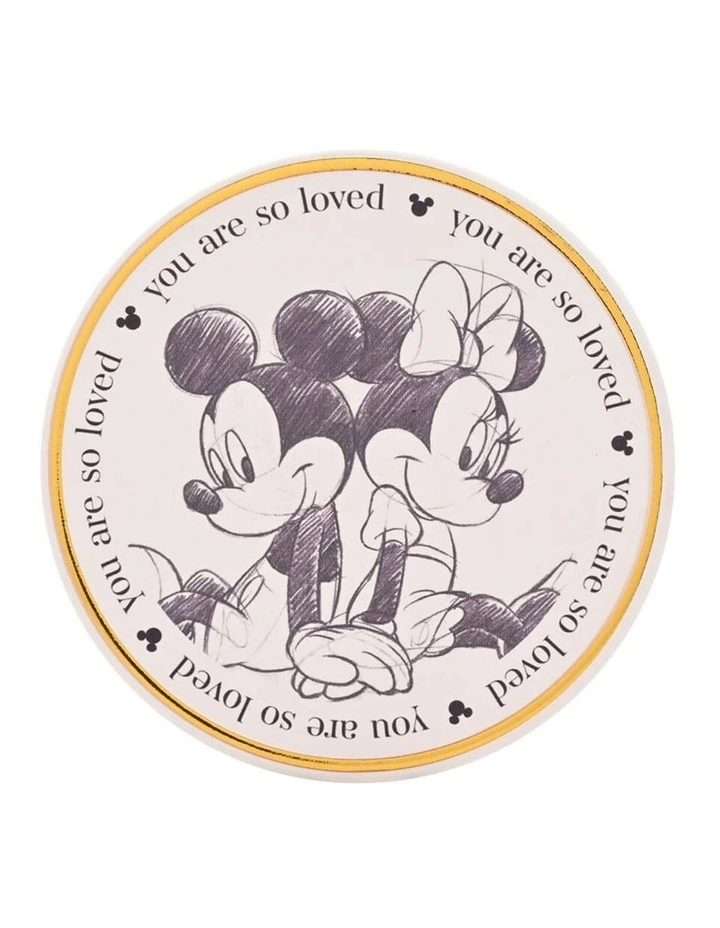 Disney Gifts | Disney Classic Collectable Coaster - Mickey & Minnie Mouse | Tableware | 8 years image 1