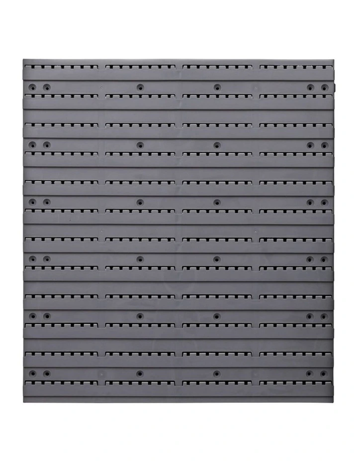 Giantz 48 Storage Bin Rack Wall Mounted Steel Board image 4