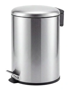 20L Pedal Bin with Stainless Steel and Plastic Construction