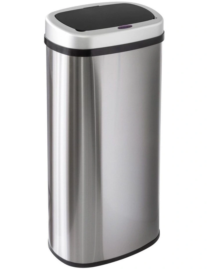 70L Stainless Steel Motion Sensor Rubbish Bin image 3