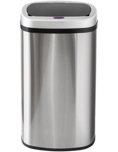 60L Stainless Steel Motion Sensor Rubbish Bin