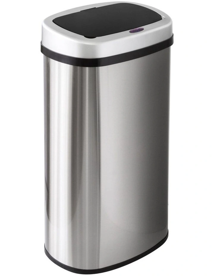 60L Stainless Steel Motion Sensor Rubbish Bin image 3