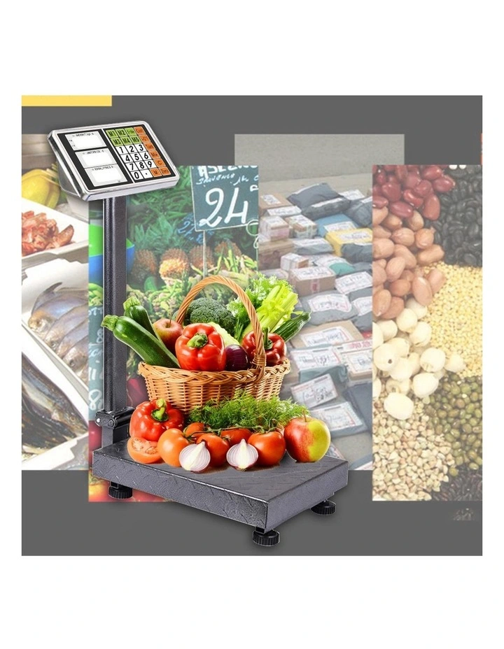 SOGA 2 Pack 150kg Digital Platform Scales - Black image 3