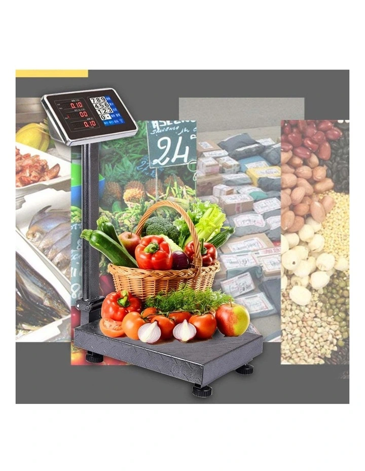 SOGA 2 Pack 150kg Digital Platform Scales - Black image 6