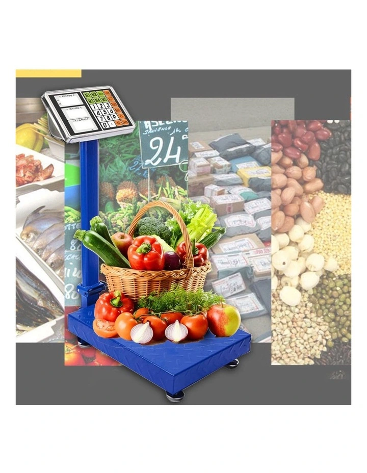 SOGA 2 Pack 150kg Digital Platform Scales - Blue image 7