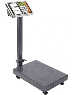 SOGA 300kg Digital Platform Scale - Black