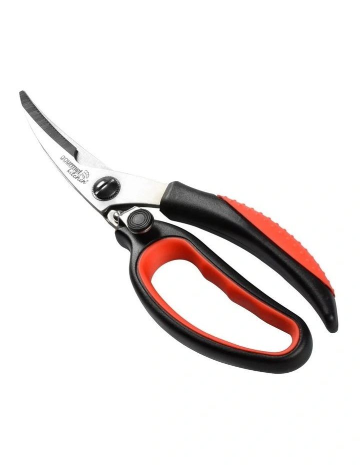 Gourmet Kitchen Multi Purpose Kitchen Scissors (Set of 2) Silver image 5