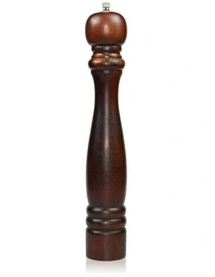 Fissman Pepper Mill Wooden Body Zinc Alloy Grinder European Quality 35x6cm