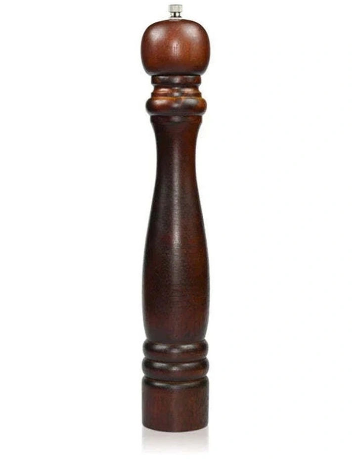 Fissman Pepper Mill Wooden Body Zinc Alloy Grinder European Quality 35x6cm image 1