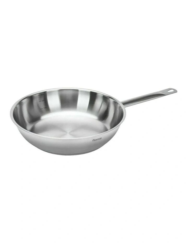 Fissman Stainless Steel High Quality Durable Frying Pan 24x5cm image 1