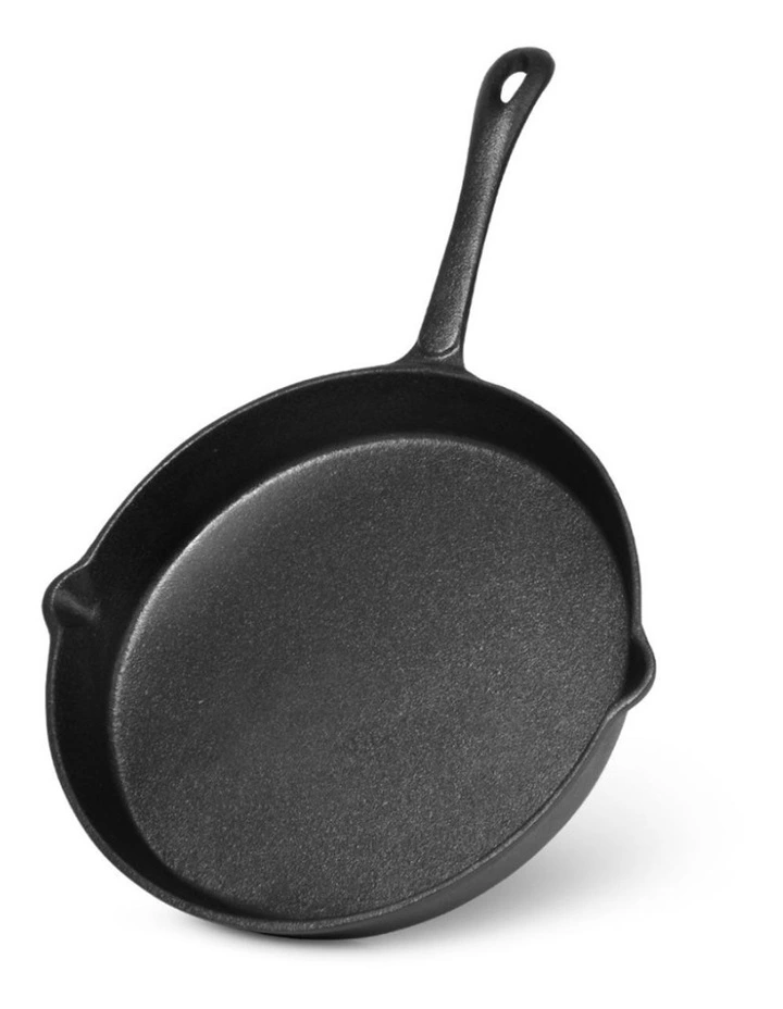 Fissman Cast Iron Non-Stick Frying Pan With Handle 25x4.6cm image 1