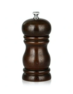Fissman Pepper Mill Tropical Hardwood Body Stainless Steel Grinder 11x5cm