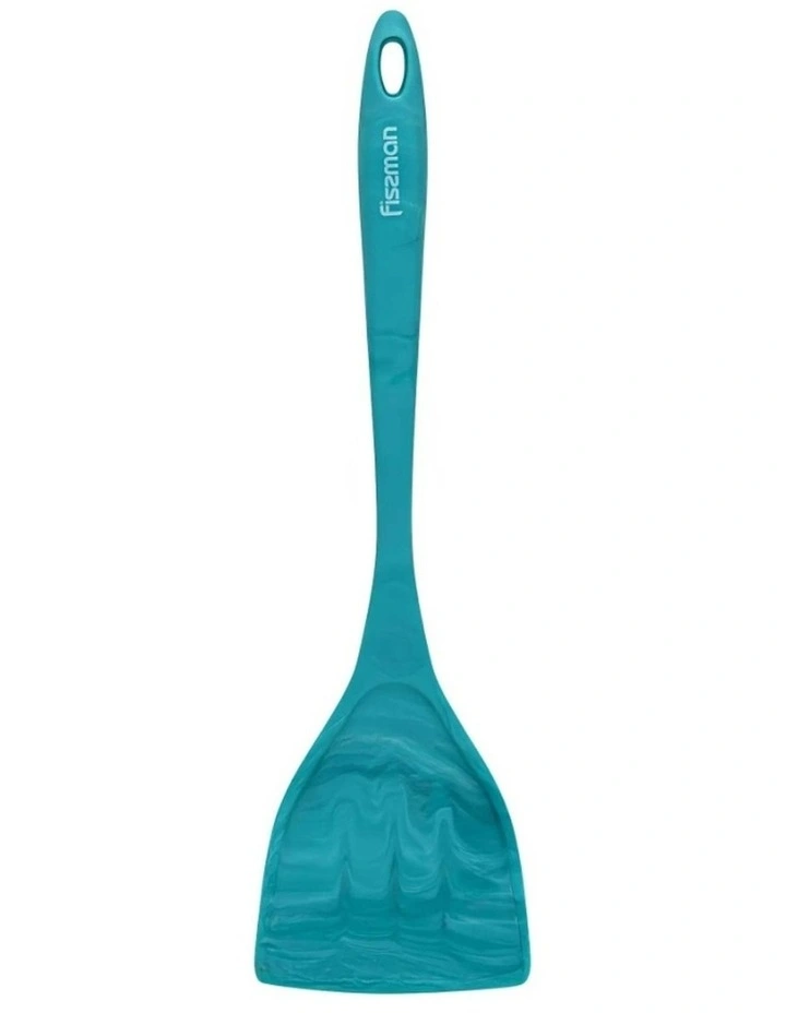 Fissman Silicone Turner Lucretia Series Kitchen Utensil Green 33cm image 1