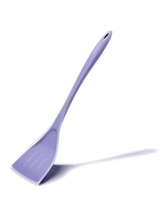 Fissman Silicone Slotted Turner MAURIS Series Heat Resistant 1416 Purple 33cm