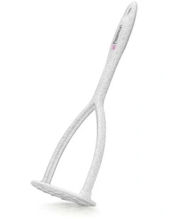 Fissman MAURIS 1447 Silicone Potato Masher Kitchen Tool White