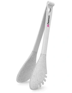 Fissman Silicone Spoon Bianca Series Heat-Resistant Food-Safe Grey 29cm