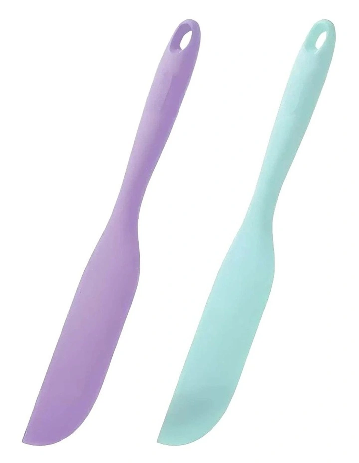 Fissman Silicone Spatula Heat Resistant Premium Kitchen Tool Green 27cm image 2