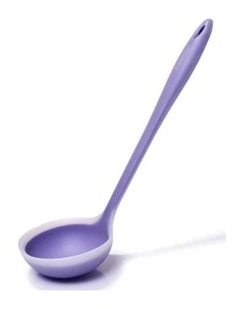 Fissman Silicone Serving Spoon Mauris Series Food-Safe Nylon Purple 130ml