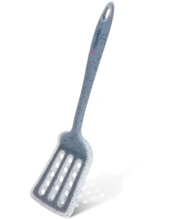 Fissman Slotted Turner Mauris Series Heat-Resistant Food-Grade Grey 33.5cm