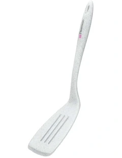 Fissman Silicone Slotted Turner BIANCA Series Heat Resistant 1443 White 32cm